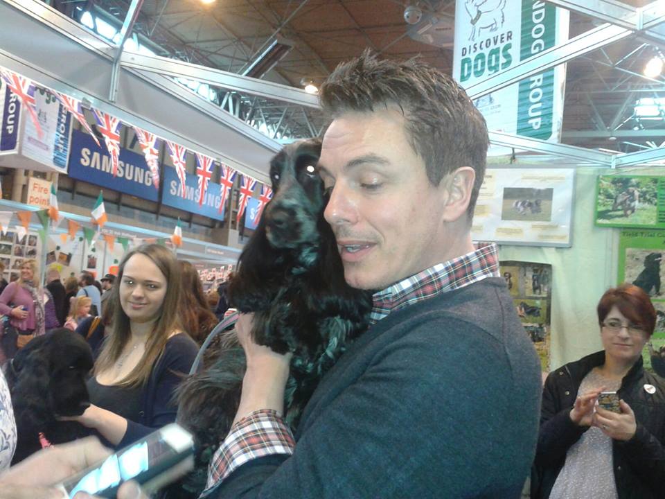 John Barrowman at Crufts